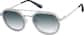 Angle view of Round Sunglasses 1152712 in Gray thumbnail