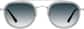 Front view of Round Sunglasses 1152712 in Gray thumbnail