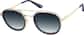 Angle view of Round Sunglasses 1152716 in Blue Tortoiseshell thumbnail