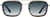 Front view of Aviator Sunglasses 1152916 in Blue thumbnail