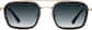 Front view of Square Sunglasses 1152916 in Blue thumbnail