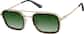 Angle view of Square Sunglasses 1152925 in Tortoiseshell thumbnail