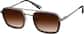 Angle view of Square Sunglasses 1152935 in Tortoiseshell thumbnail