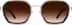 Geometric Sunglasses 1153115 in Brown