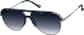 Angle view of Aviator Sunglasses 1153216 in Blue thumbnail