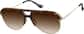 Angle view of Aviator Sunglasses 1153225 in Tortoiseshell thumbnail