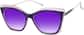 Angle view of Cat-Eye Sunglasses 1153317 in Purple thumbnail