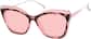 Angle view of Cat-Eye Sunglasses 1153319 in Pink thumbnail