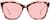 Front view of Cat-Eye Sunglasses 1153319 in Pink thumbnail