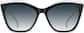 Front view of Cat-Eye Sunglasses 1153321 in Black thumbnail