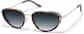 Angle view of Cat-Eye Sunglasses 1153539 in Pattern thumbnail