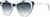 Angle view of Heart-Shaped Sunglasses 115523 in Clear thumbnail