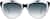 Front view of Heart-Shaped Sunglasses 115523 in Clear thumbnail