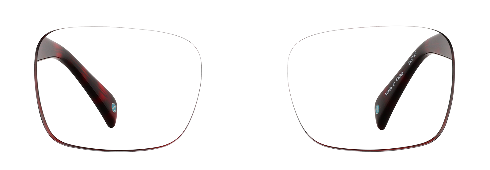 Tortoiseshell Red Zone Glasses #115745 | Zenni Optical