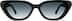 Cat-Eye Sunglasses 115821 in Black