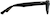 Side view of Cat-Eye Sunglasses 115821 in Black thumbnail