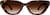 Front view of Cat-Eye Sunglasses 115825 in Tortoiseshell thumbnail
