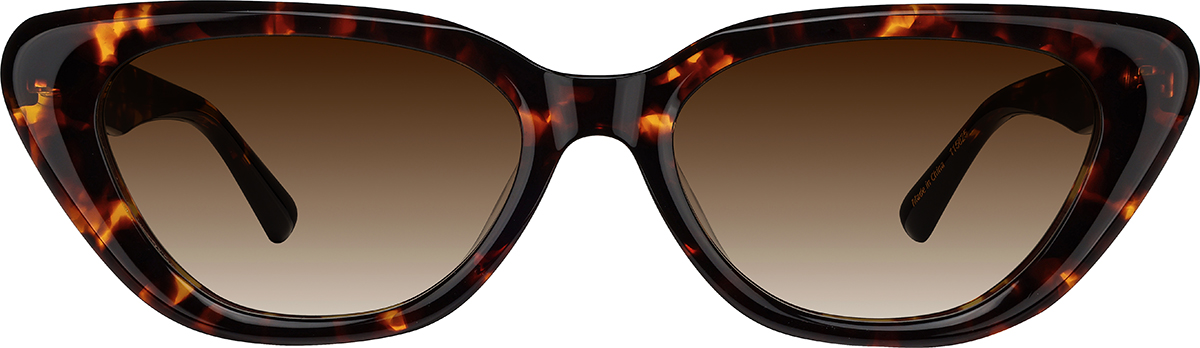 Tortoiseshell Cat-Eye Sunglasses