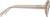 Side view of Oval Sunglasses 115912 in Yellow thumbnail