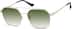 Aviator Sunglasses 1160014 in Antique Gold