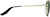 Side view of Aviator Sunglasses 1160014 in Antique Gold thumbnail