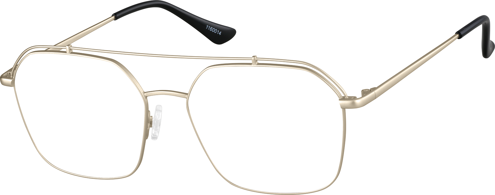Antique Gold Aviator Sunglasses #1160014 | Zenni Optical