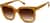 Angle view of Square Sunglasses 116015 in Honey thumbnail
