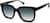 Angle view of Square Sunglasses 116021 in Black thumbnail