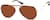 Angle view of Aviator Sunglasses 1160425 in Tortoiseshell thumbnail