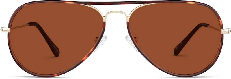 Tortoiseshell  Premium Aviator Sunglasses