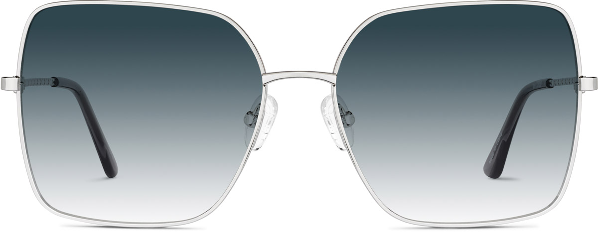 Silver Square Sunglasses