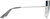 Side view of Square Sunglasses 1160511 in Silver thumbnail