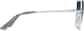 Side view of Square Sunglasses 1160511 in Silver thumbnail