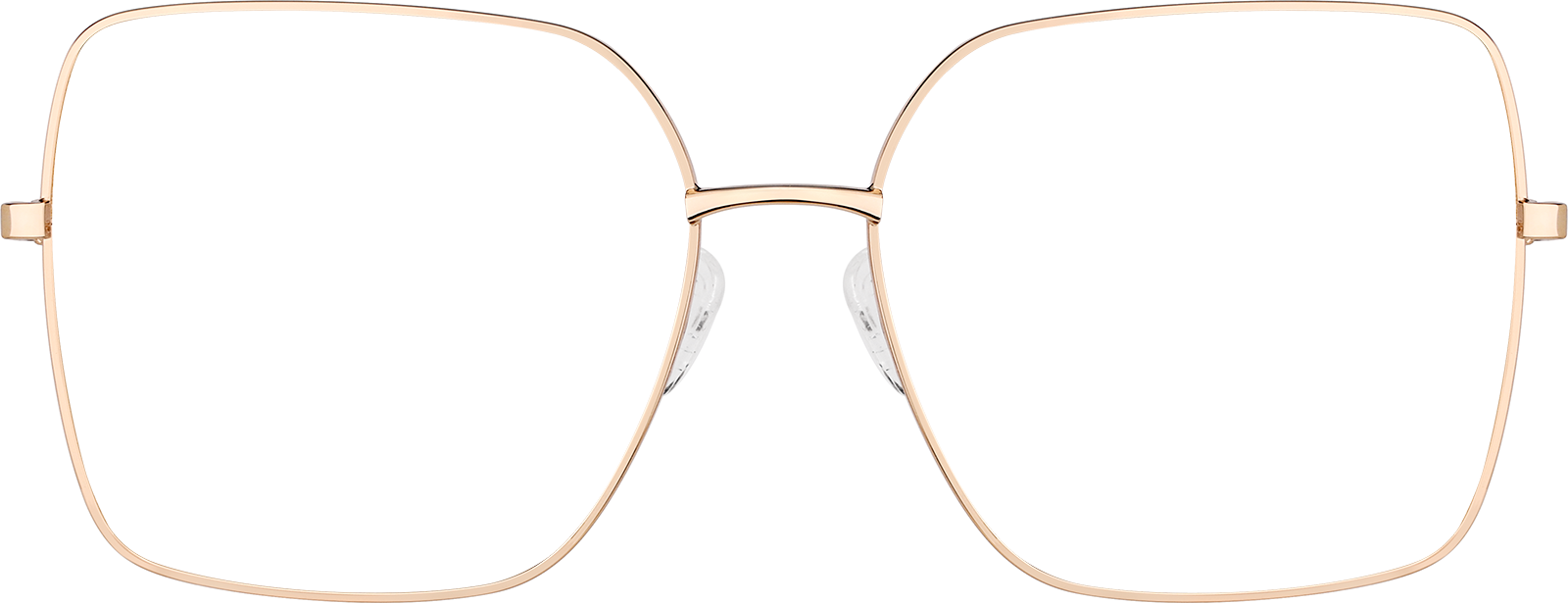 Live Cyber Monday Deals | Rose Gold Square Sunglasses #1160514