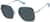 Angle view of Square Sunglasses 1160611 in Silver thumbnail