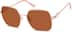 Square Sunglasses 1160614 in Rose Gold