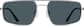 Front view of Big Smooth Glasses 1160712 in Gray thumbnail