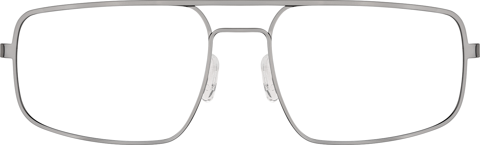 Gray Big Smooth Glasses #1160712 | Zenni Optical