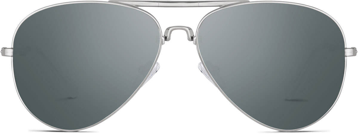 Silver Green Envy Glasses