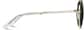 Side view of Green Envy Glasses 1160914 in Gold thumbnail