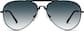 Front view of Green Envy Glasses 1160921 in Black thumbnail