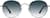 Front view of Foldable Round Sunglasses 1161012 in Steel thumbnail