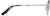 Side view of Foldable Round Sunglasses 1161012 in Steel thumbnail