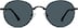 Foldable Round Sunglasses 1161021 in Black