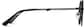 Side view of Foldable Round Sunglasses 1161021 in Black thumbnail