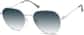 Angle view of Backstage Glasses 1161111 in Silver thumbnail
