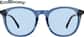 Front view of Round Sunglasses 116116 in Blue thumbnail