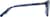 Side view of Square Sunglasses 116116 in Blue thumbnail