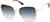 Angle view of Square Sunglasses 1161214 in Gold thumbnail