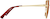 Side view of Square Sunglasses 1161218 in Red thumbnail